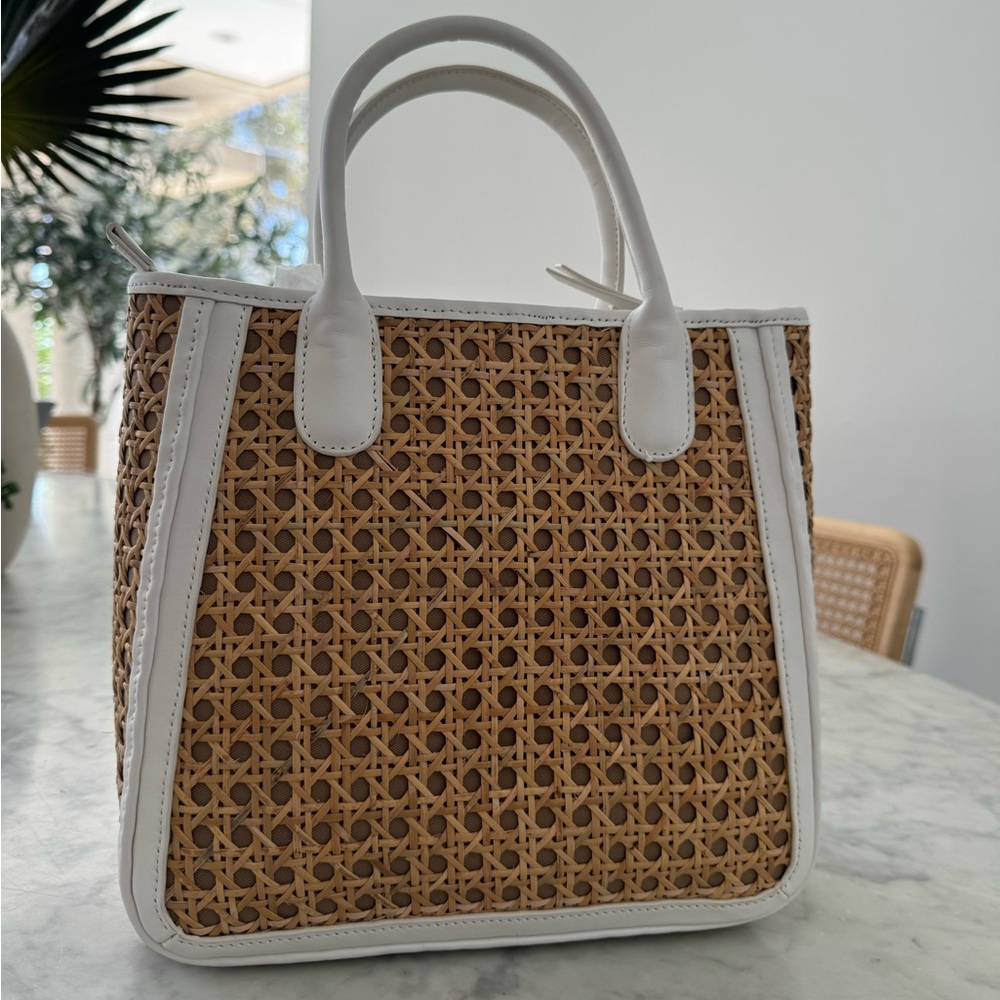 Beautiful Talbots Straw Handbag